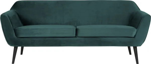 Rocco, Loungesoffa, grön, H75x187x82 cm
