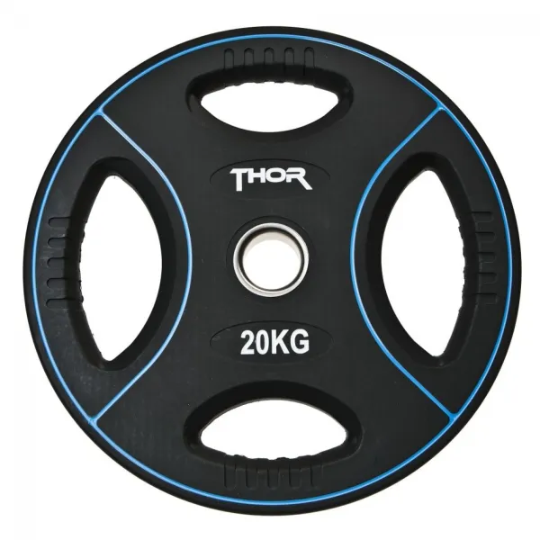Thor Fitness Viktplatta med Handtag 20kg (1 st)